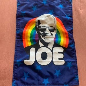Biden double sided garden flag